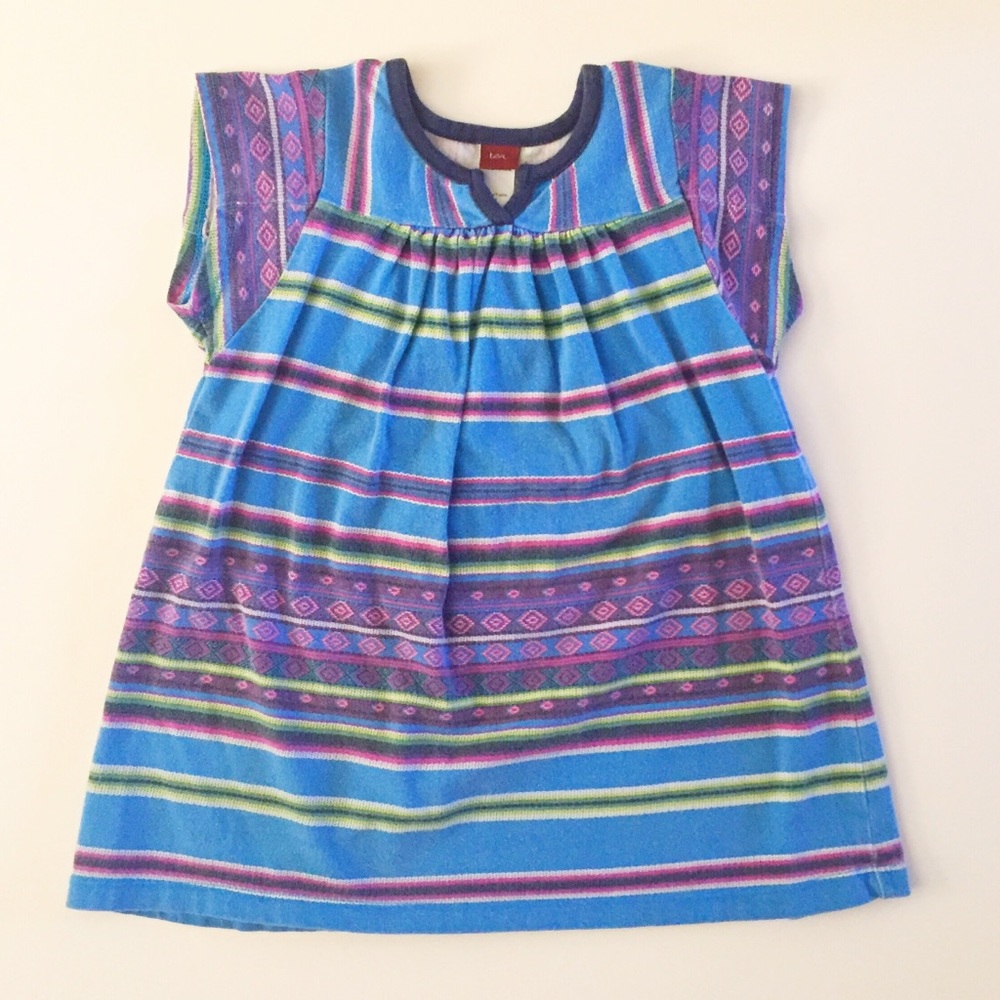 Striped Tea Collection Dress